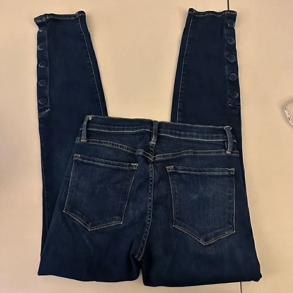 Frame le skinny de Jeanne snap ankle 27 - Picture 6 of 9